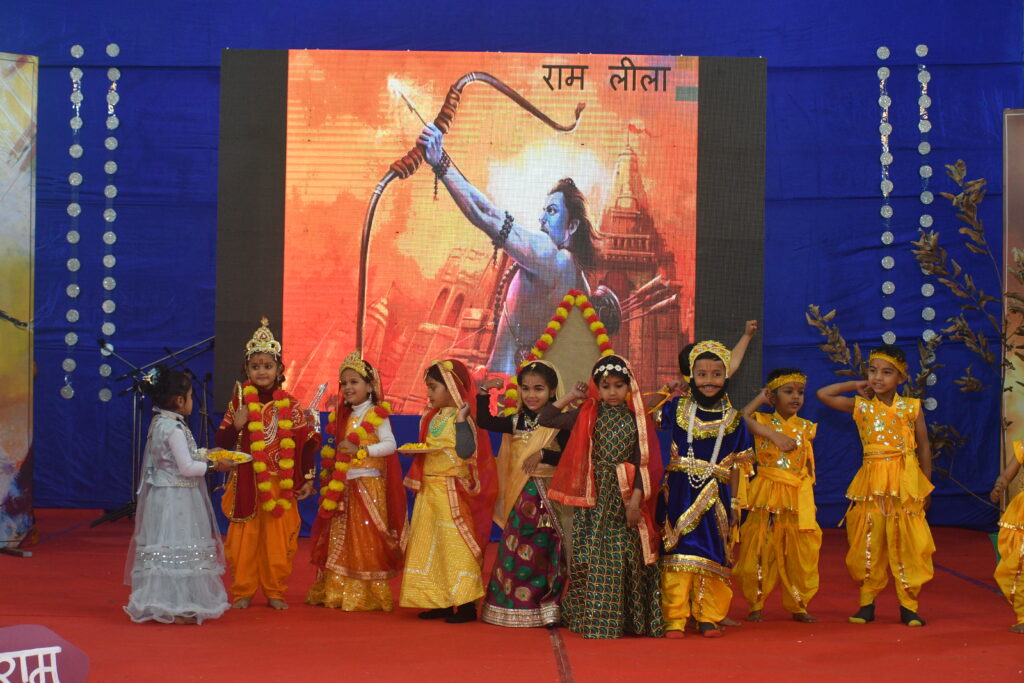 Ramayan act by kids 