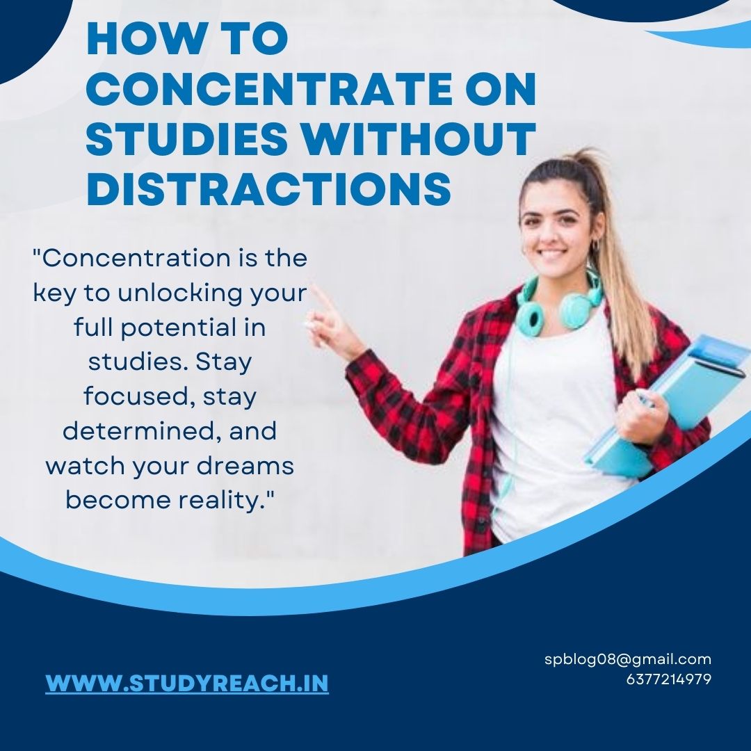 How to concentrate. Studyreach