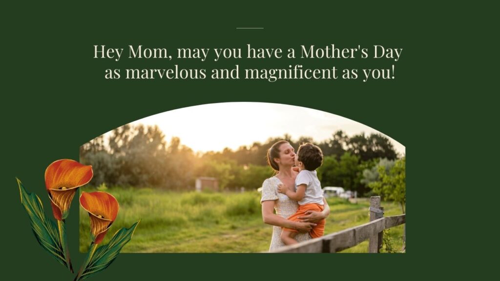Mother's Day celebaration