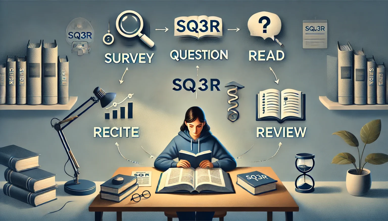 Study effectively with SQ3R Method.