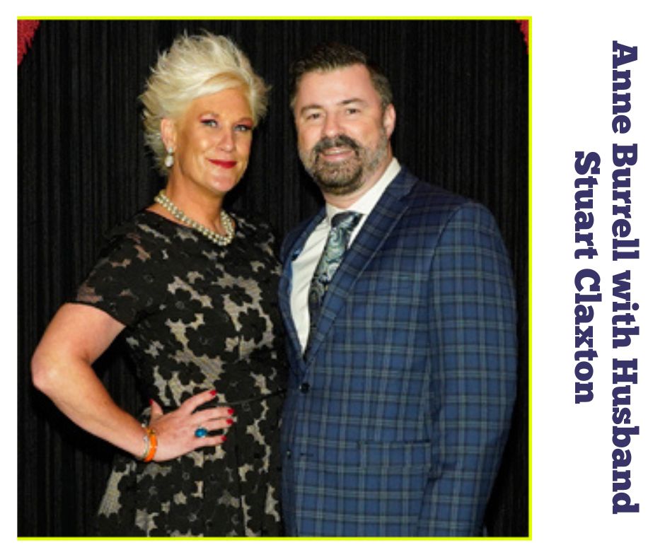 Anne Burrell marries Stuart Claxton in Upstate New York