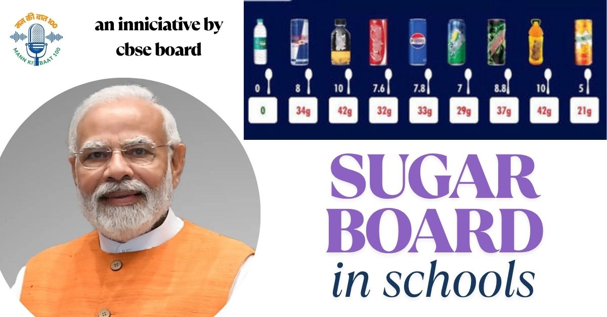 Sugar Board in Schools, an initiatives taken by CBSE https://cbseacademic.nic.in/