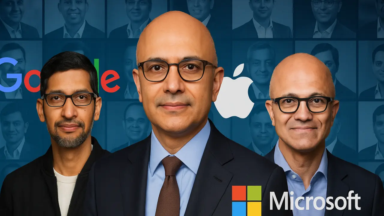 COO of Apple Sabih Khan. Microsoft. Why Indian Minds Are Powering Global Tech