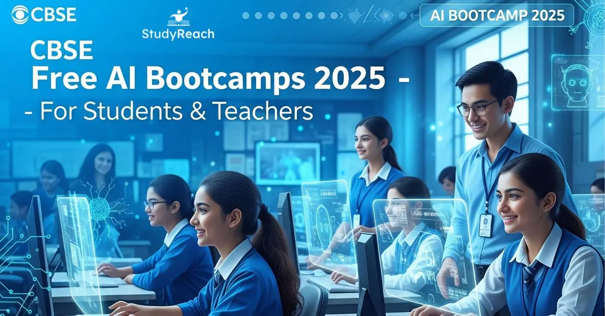CBSE Free AI Bootcamps. StudyReach