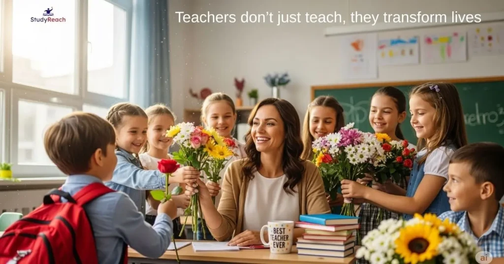 Teacher's Day Celebration 2025. StudyReach