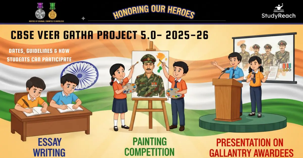 CBSE Veer Gatha 5.0 (2025-26): Dates, Guidelines & How Students Can Participate