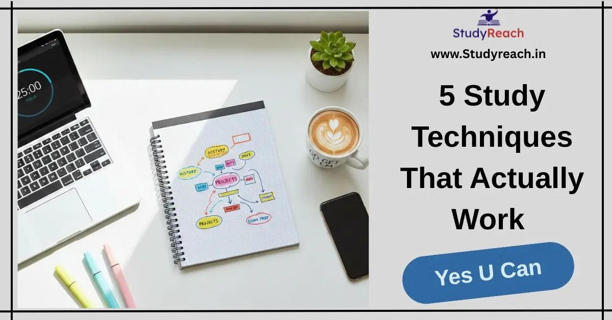 5 Study Techniques That Actually Work (Backed by Science)