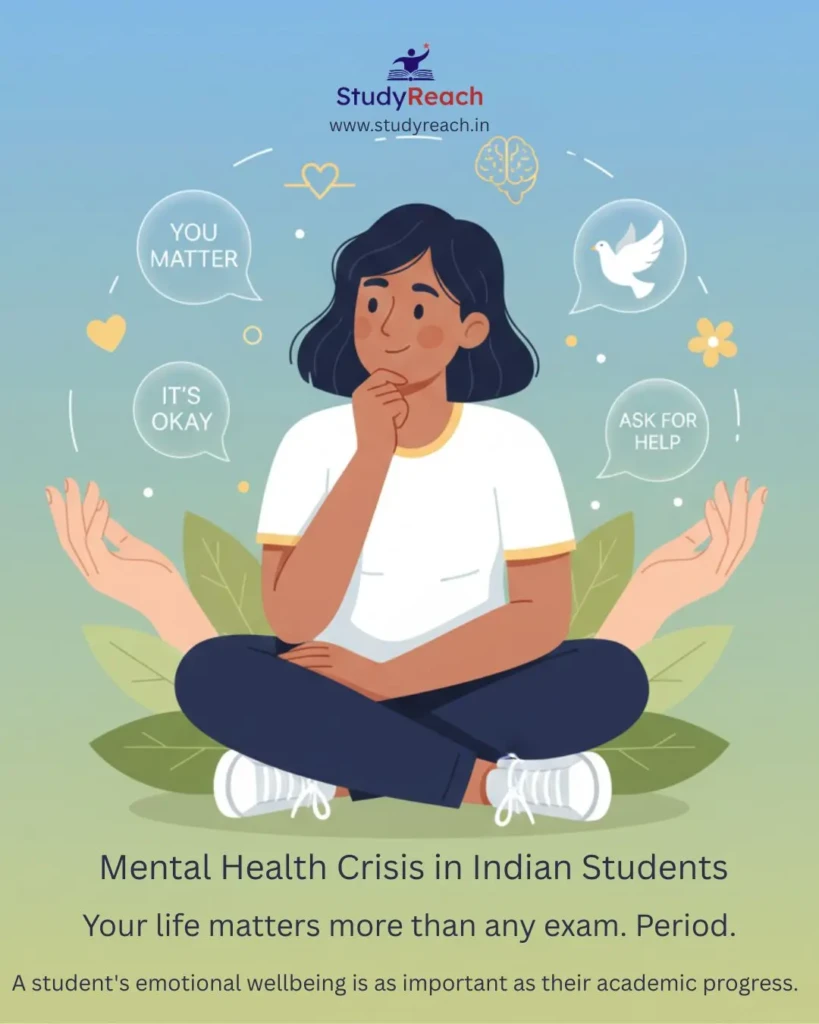 student mental health crisis India Board Exam Depression StudyReach