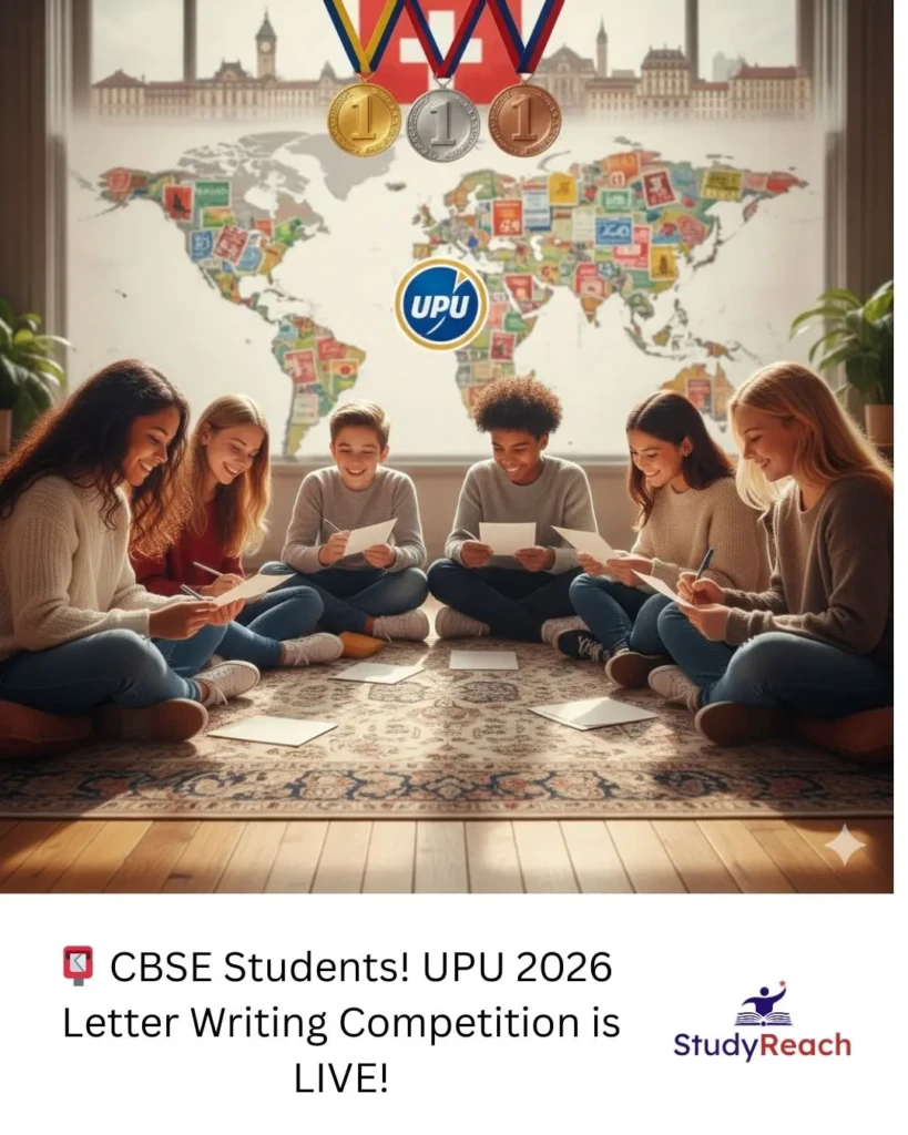 UPU 2026 International Letter Writing Competition. StudyReach