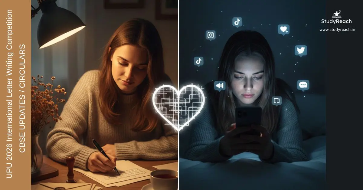 CBSE Circular on UPU 2026 International Letter Writing Competition for Students