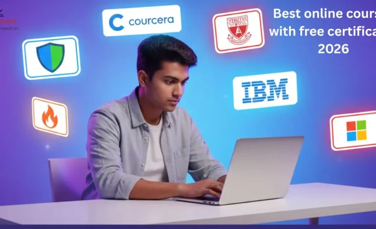 best online courses with free certificates 2026. StudyReach