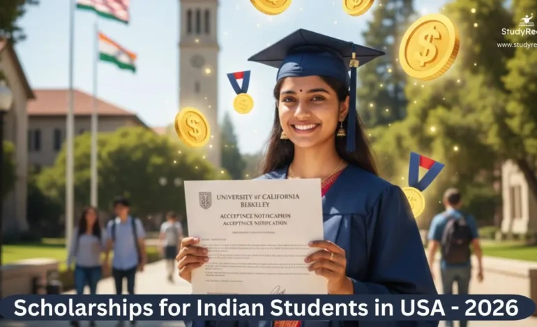Scholarships for Indian students to study in USA 2026 – Complete Guide